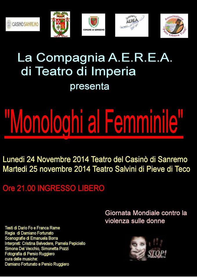 monologhi al femminile