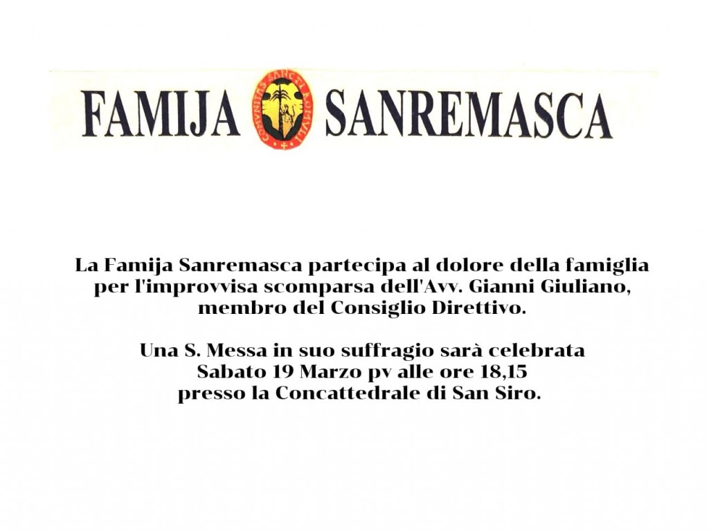 famija sanremasca